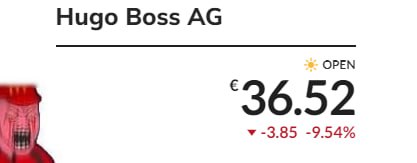 Подробнее о статье #BOSS #лухури Hugo Boss понизил прогноз на 2024 год на фоне падения спроса в Китае