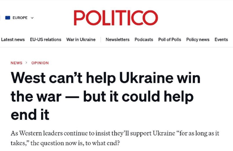 Вы сейчас просматриваете Российско-украинский конфликт зашел в тупик, который грозит истощить Украину, сломать единство Запад