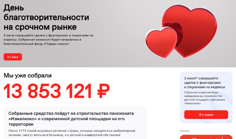 Подробнее о статье Сегодня волатильность была не зря#lifeМосбиржа комиссии с фьючерсов подарит благотворительным органи