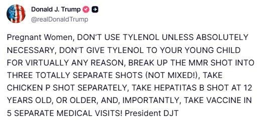 Вы сейчас просматриваете #трамп #today после Макдональдса Трамп устроился в аптеку:  Беременные женщины, НЕ ИСПОЛЬЗУЙТЕ ТАЙЛЕ